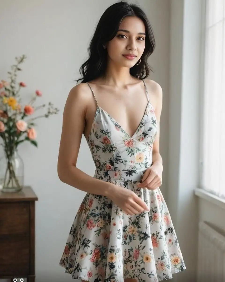 floral summer sleeveless dresses 2026 Lightweight Romance in a Soft Silhouette