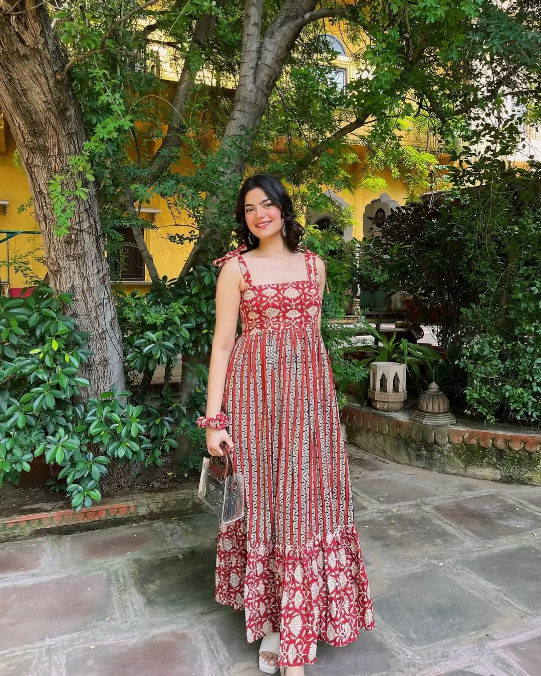 summer cotton dresses 2026 Soft Red Prints That Feel Like a Summer Ritual