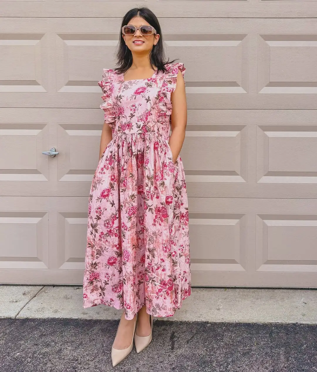 summer cotton dresses 2026 Romantic Pink Florals That Always Find Their Moment
