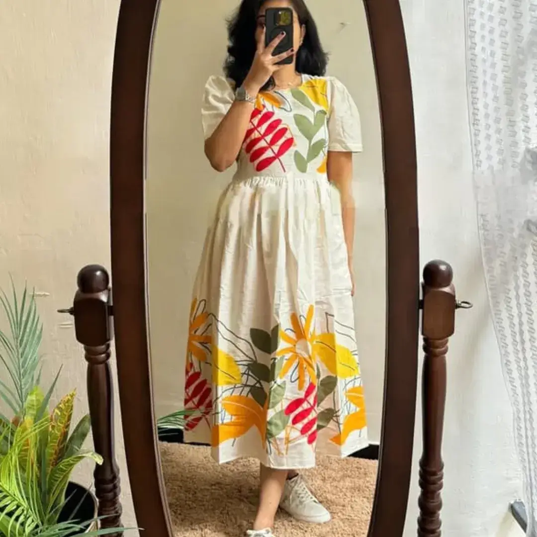 summer cotton dresses 2026 Artful Botanical Prints That Turn Everyday Dressing Into a Statement