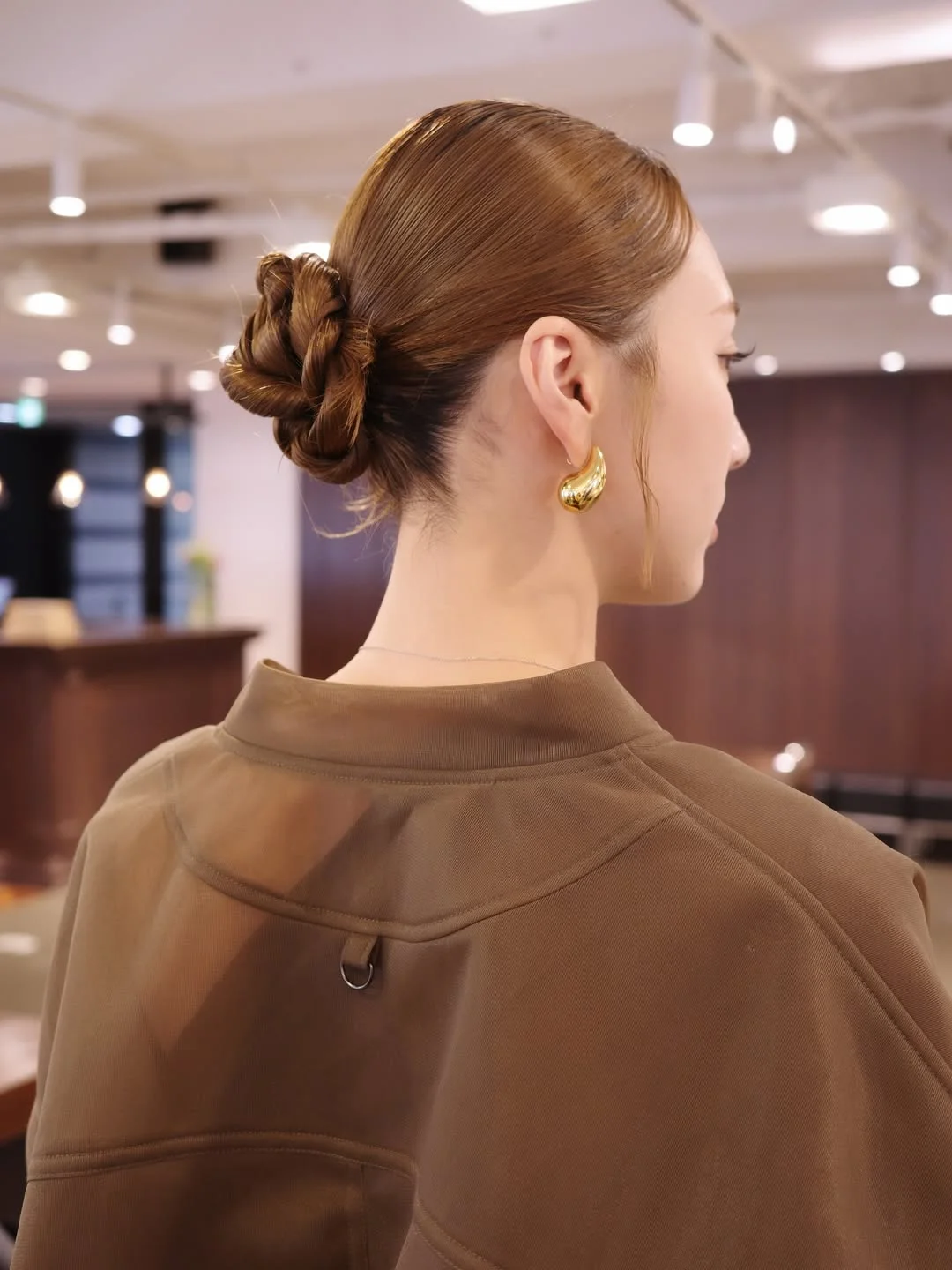 best summer easy hairstyle 2026 Sculpted Low Knot