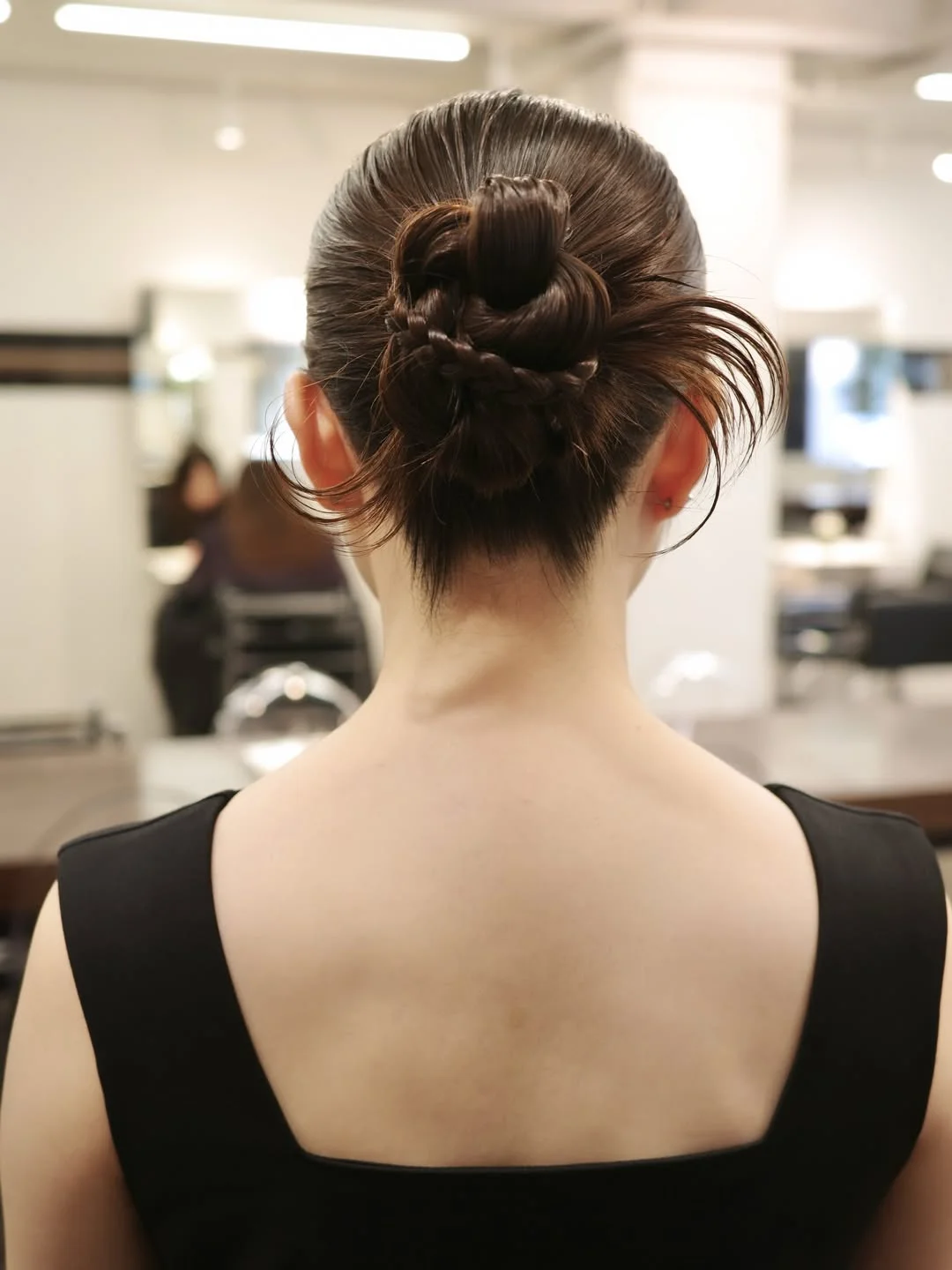 best summer easy hairstyle 2026 Minimalist Twisted Bun