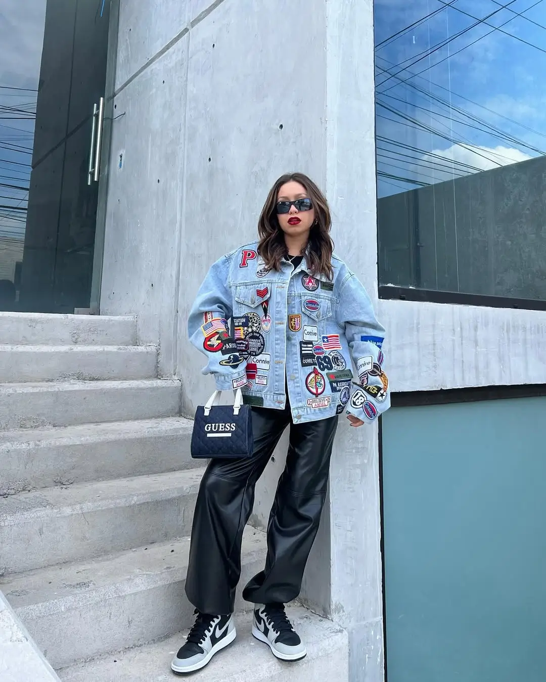 casual friday summer outfits with sneakers 2026 Statement Denim Jacket with Street-Level Confidence