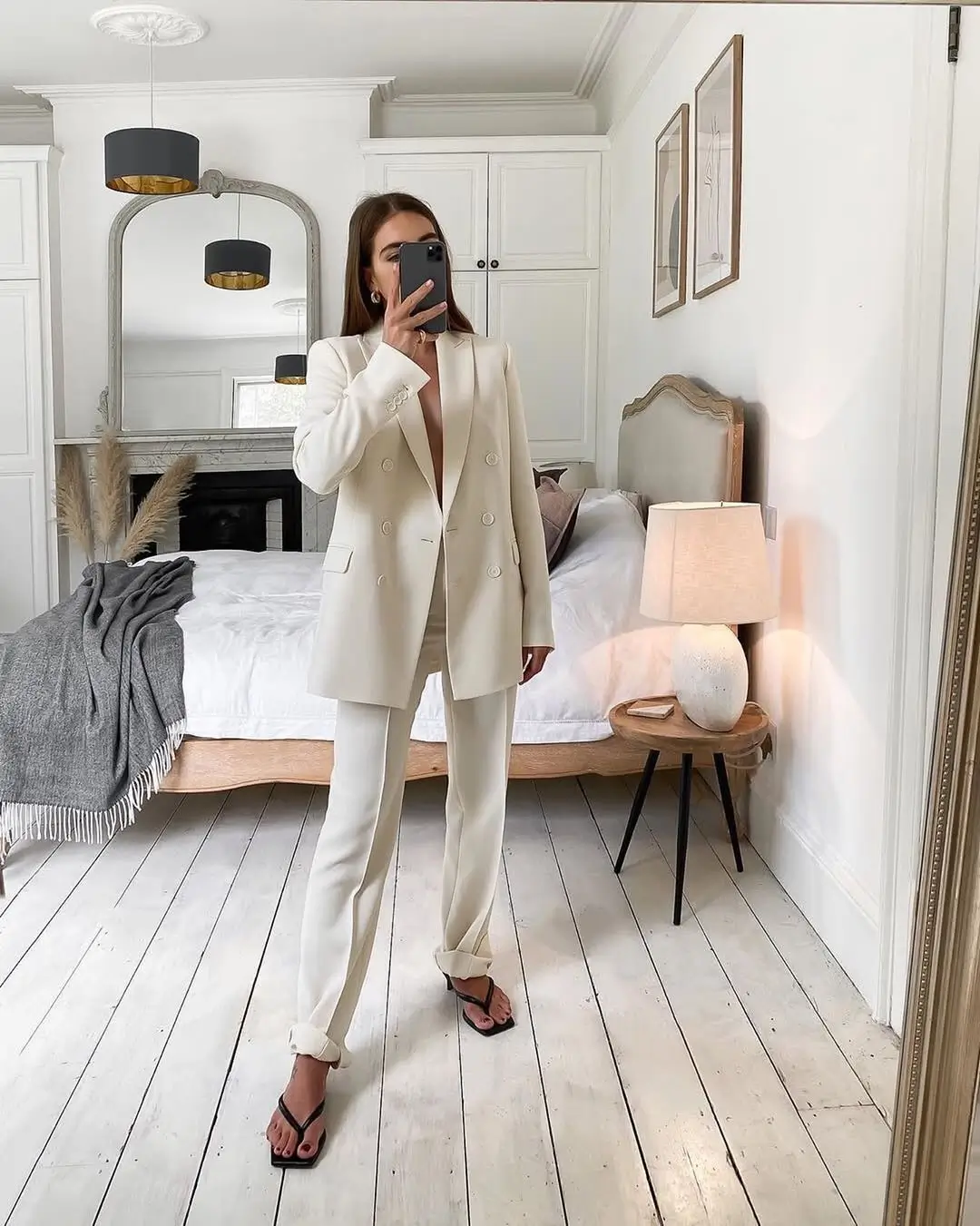 casual summer blazer outfits 2026 Monochrome Beige That Feels Like Quiet Luxury