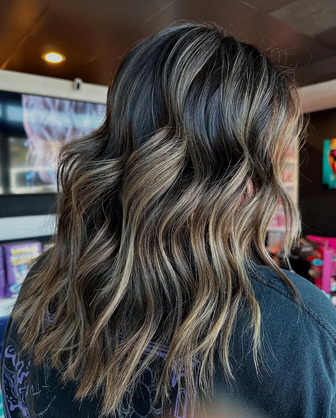 chic summer haircuts for thin fine hair 2026 Dimensional Brunette Waves with Subtle Lift