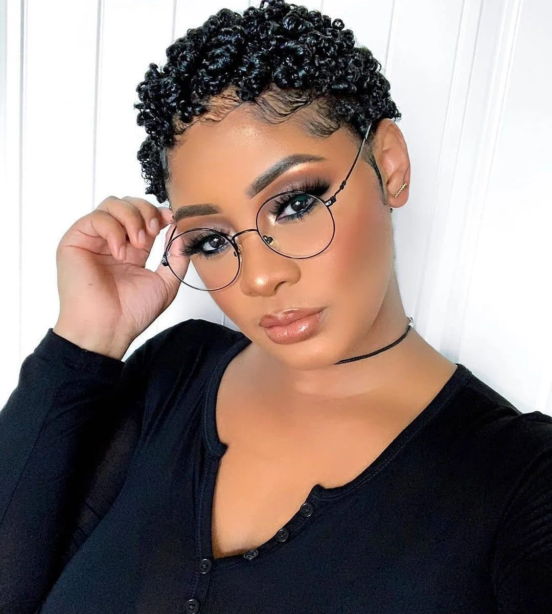 cute summer hairstyle black women 2026 Defined Micro Coils with Tapered Shape