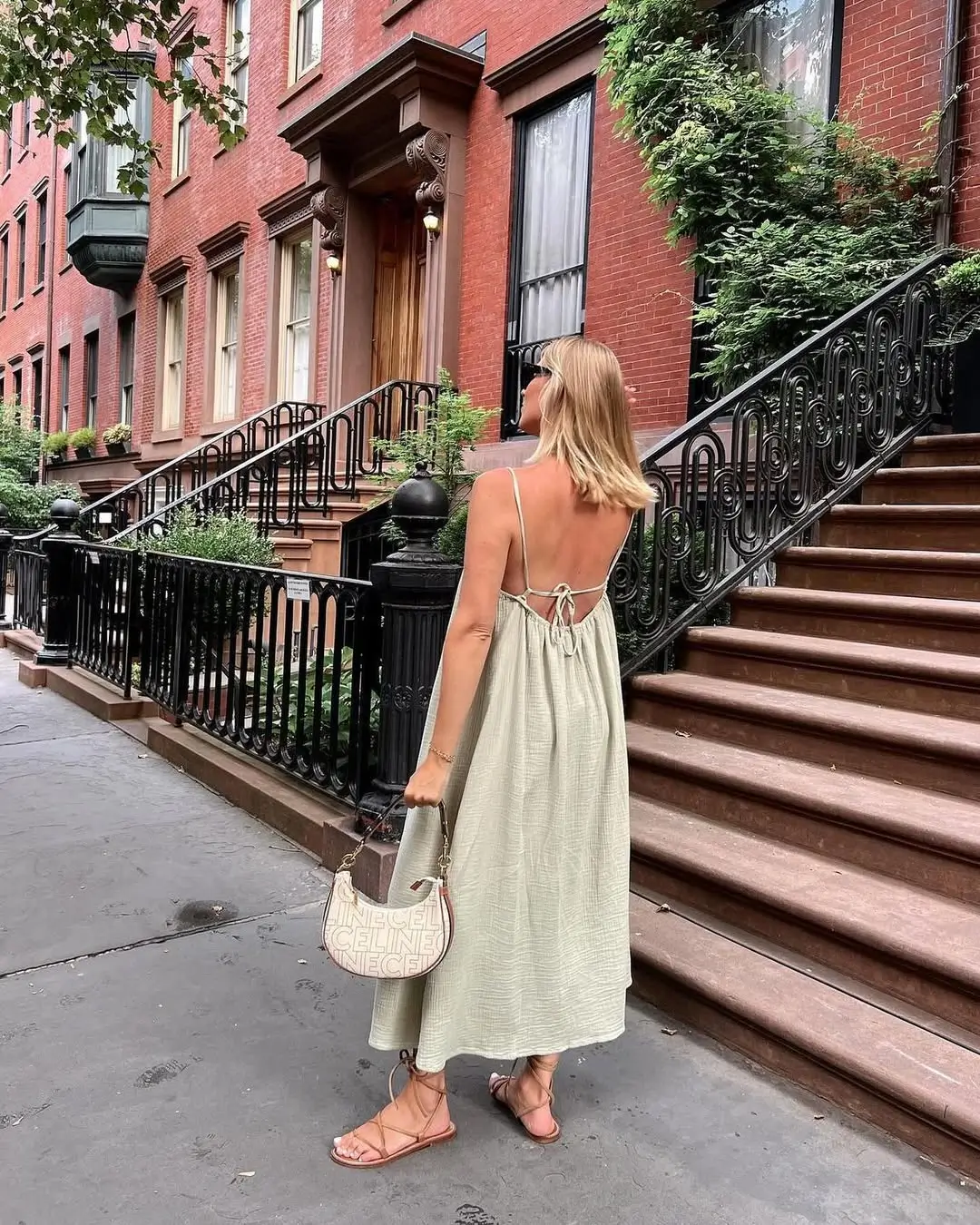 hot weather summer outfits 2026 Backless Linen Dresses and Effortless Escape