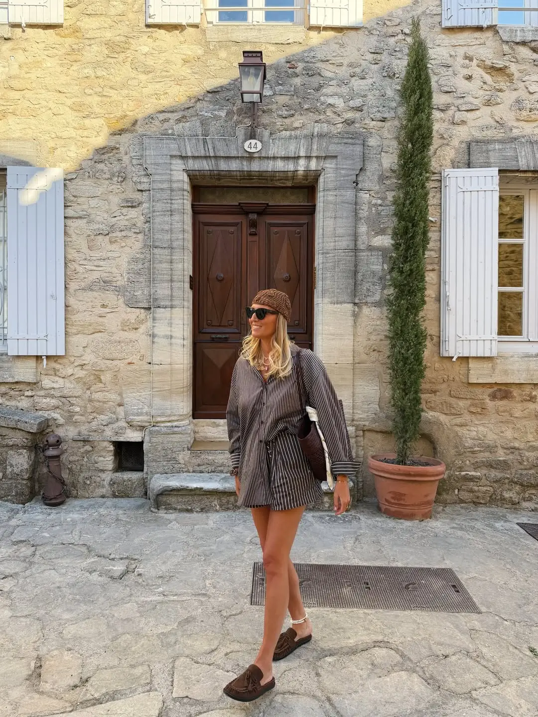 hot weather summer outfits 2026 Striped Shirt Moments That Feel Like Summer in Europe