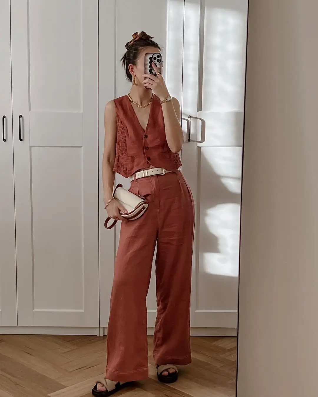 hot weather summer outfits 2026 Earthy Linen Sets That Feel Grounded