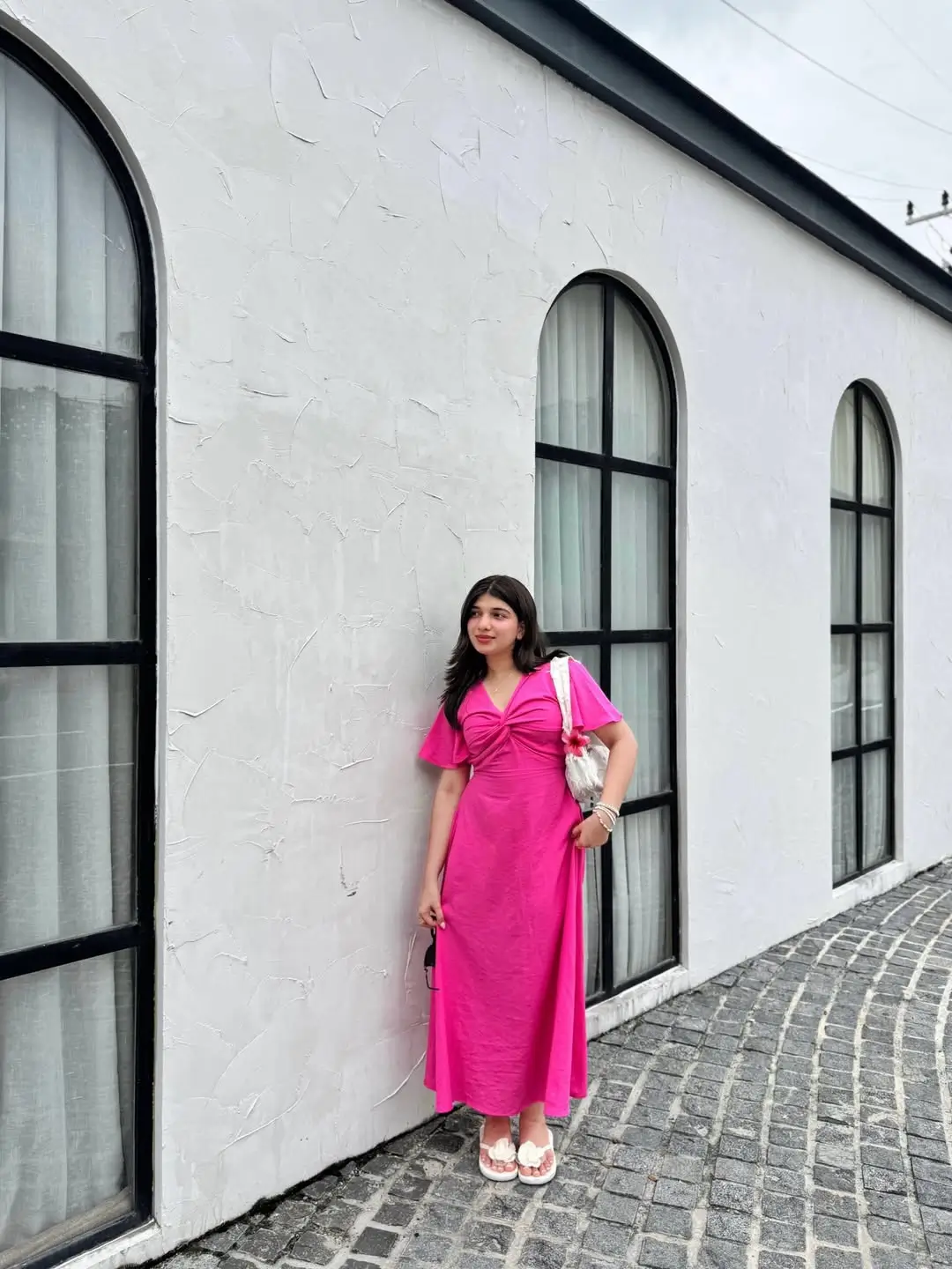 hot weather summer outfits 2026 Bright Pink Confidence and Feminine Ease