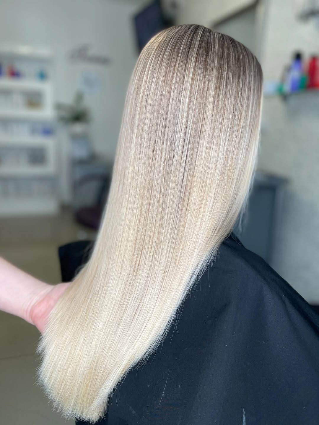 summer blonde hair color 2026 Cool Beige Blonde with Dimensional Face Frame