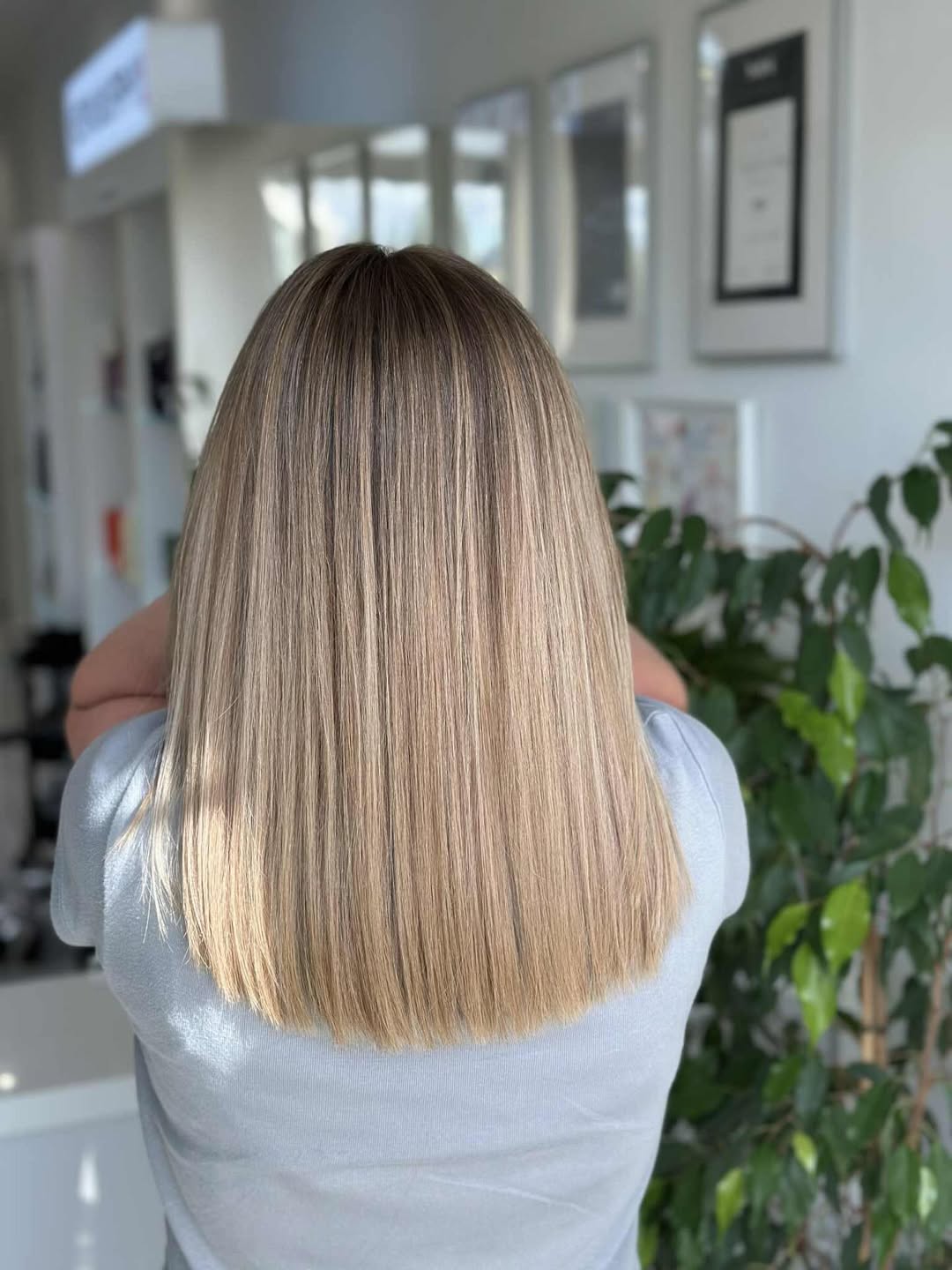 summer blonde hair color 2026 Natural Sandy Blonde with Soft Blended Highlights