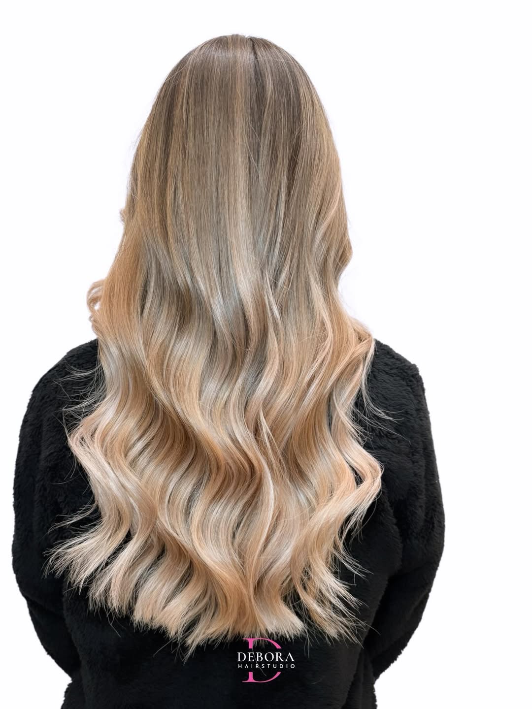 summer blonde hair color 2026 Muted Sandy Blonde Waves with Soft Dimension