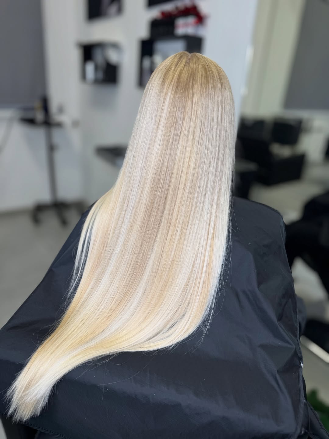 summer blonde hair color 2026 Silky Straight Nordic Blonde with Cool Finish