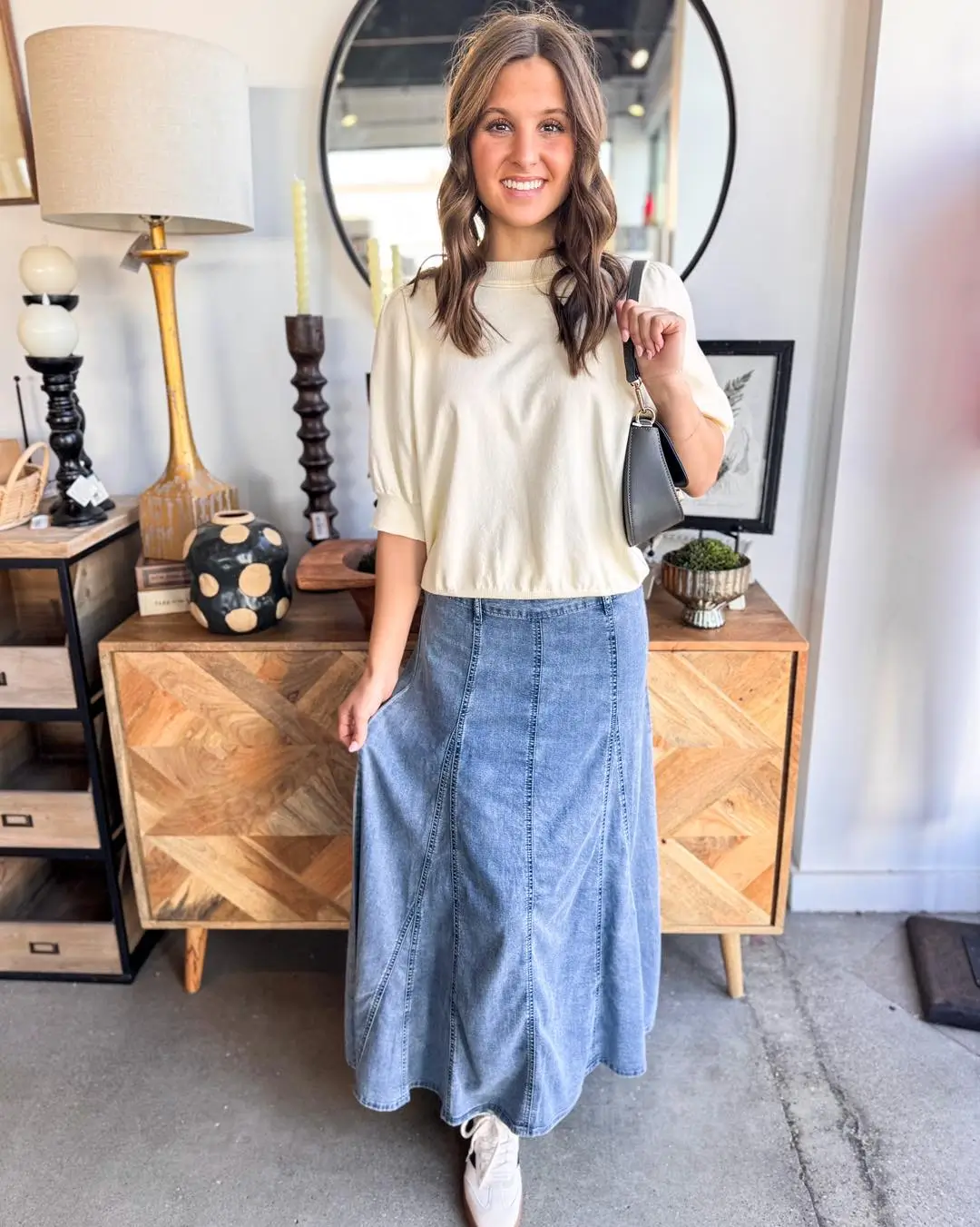 maxi skirt outfits summer 2026 Denim Simplicity That Always Works