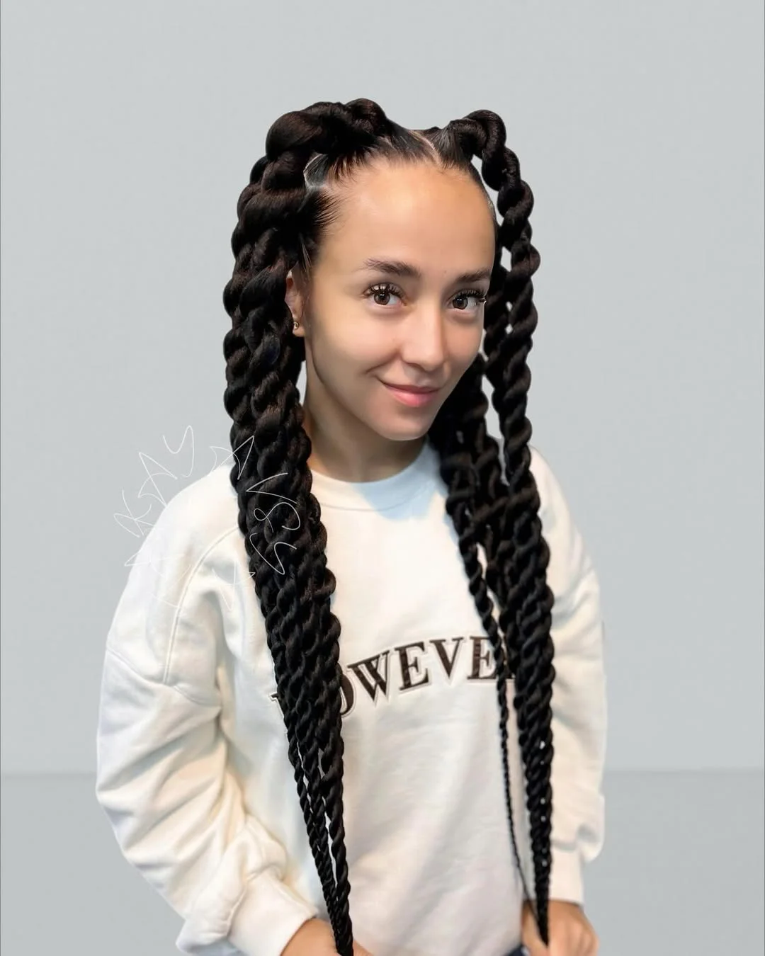 sassy summer short hairstyles 2026 Playful Chunky Twists with a Youthful Edge