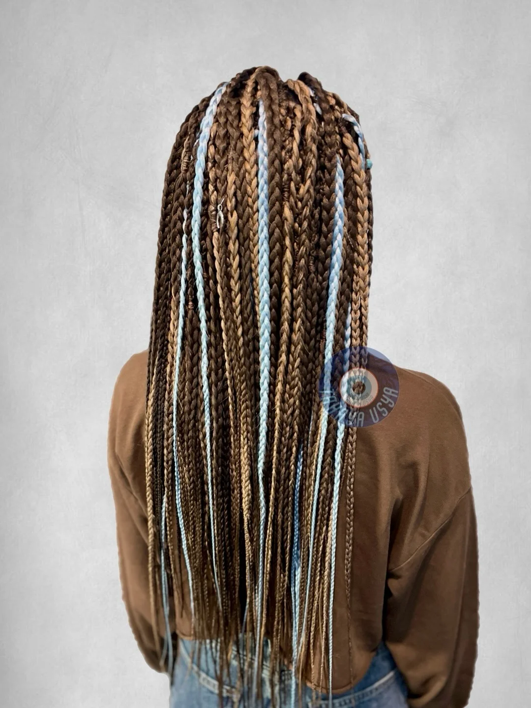 sassy summer short hairstyles 2026 Micro Braids with Subtle Color Threads