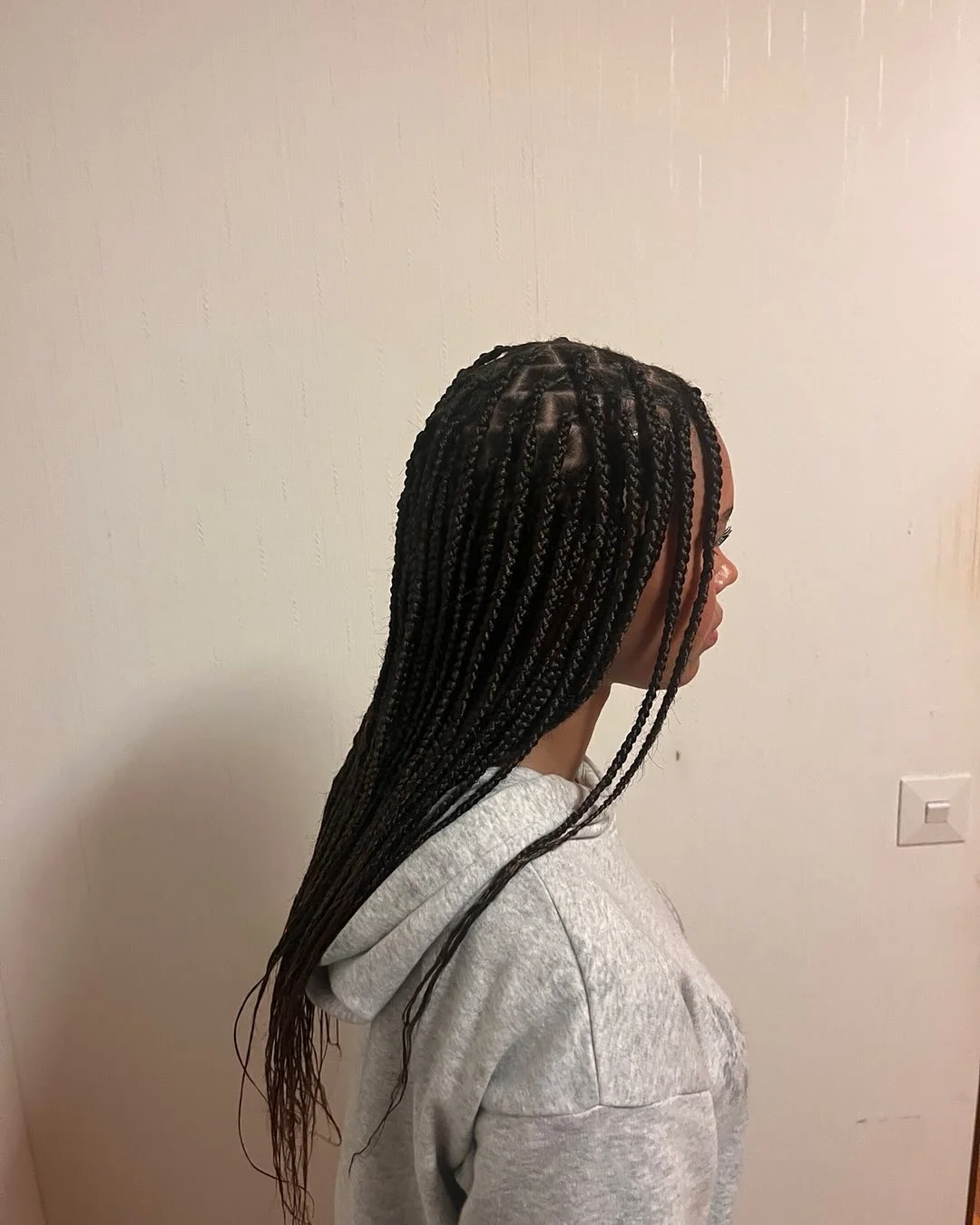 sassy summer short hairstyles 2026 Classic Box Braids with Natural Flow
