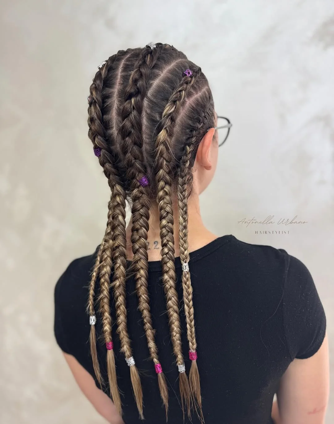 sassy summer short hairstyles 2026 Multi-Braid Pattern with Subtle Accessories