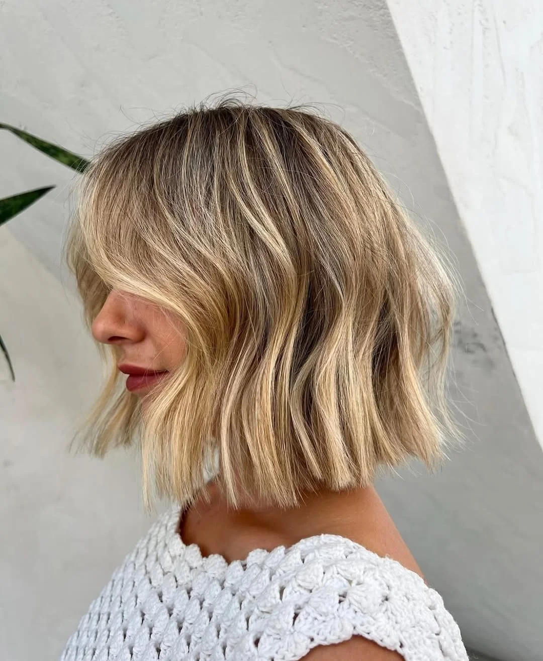 sassy summer short hairstyles 2026 Blunt Beachy Bob with Sunlit Dimension
