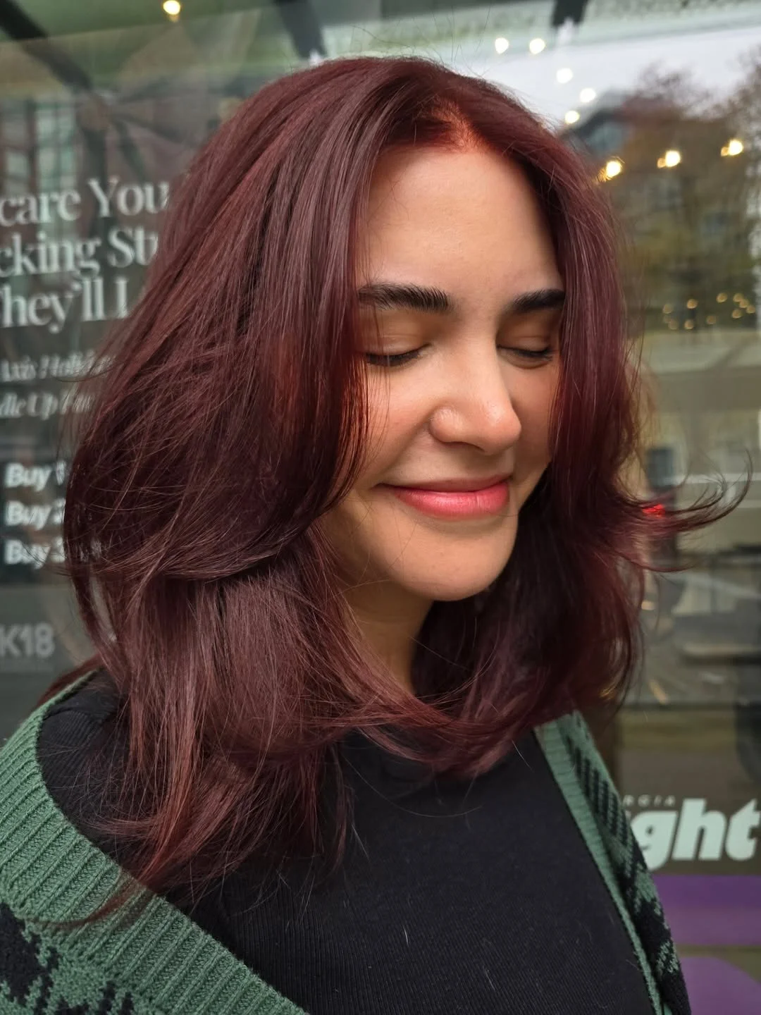 soft summer red hair color 2026 Soft Auburn Layers with Natural Flow