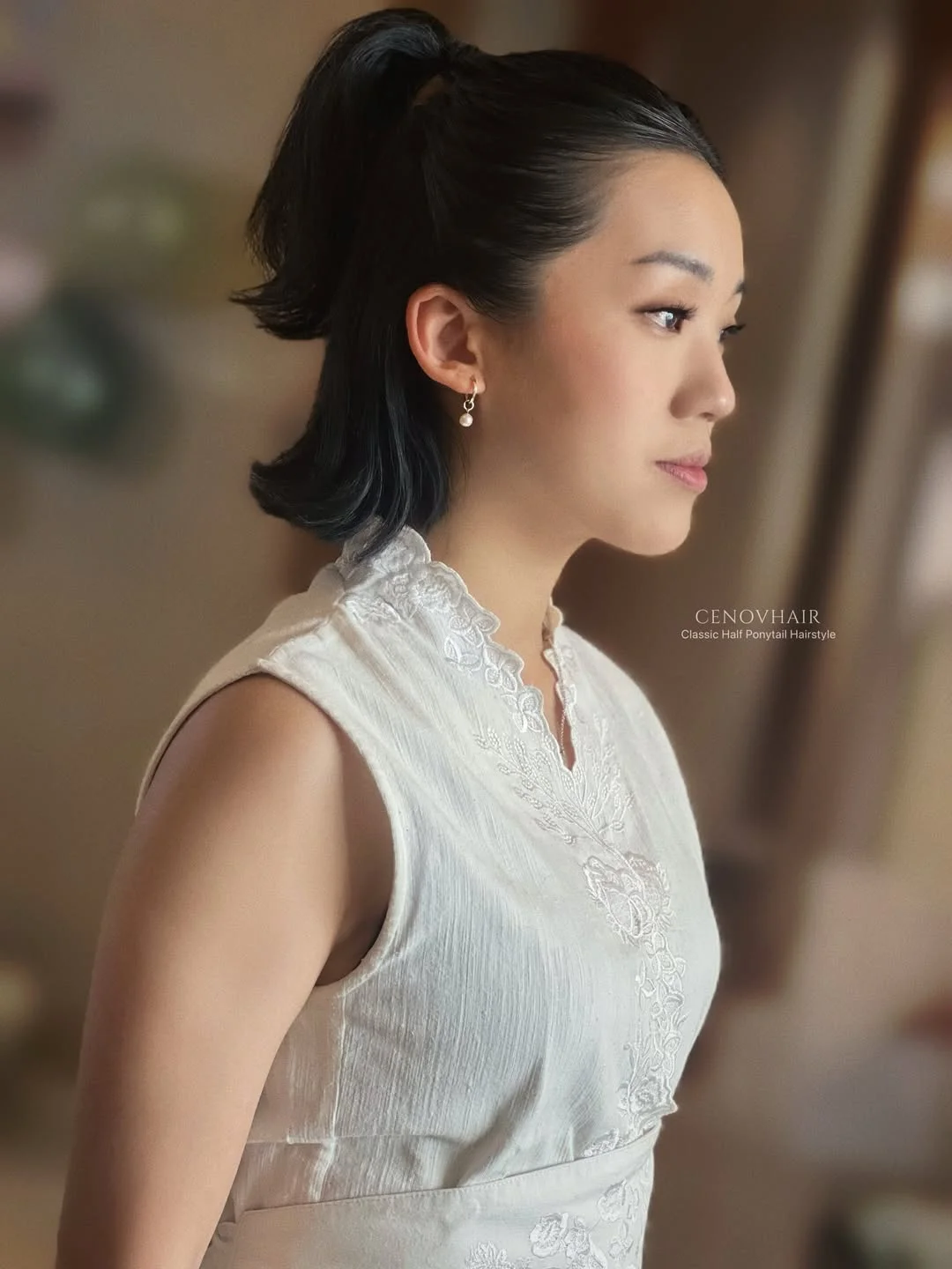 sporty summer ponytail hairstyle 2026 Short Sporty Half Ponytail with Lift