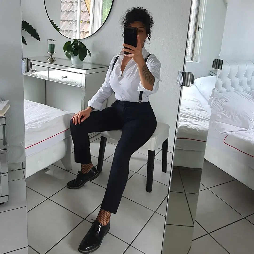 summer business casual outfit 2026 Classic White Shirt But Make It Personal