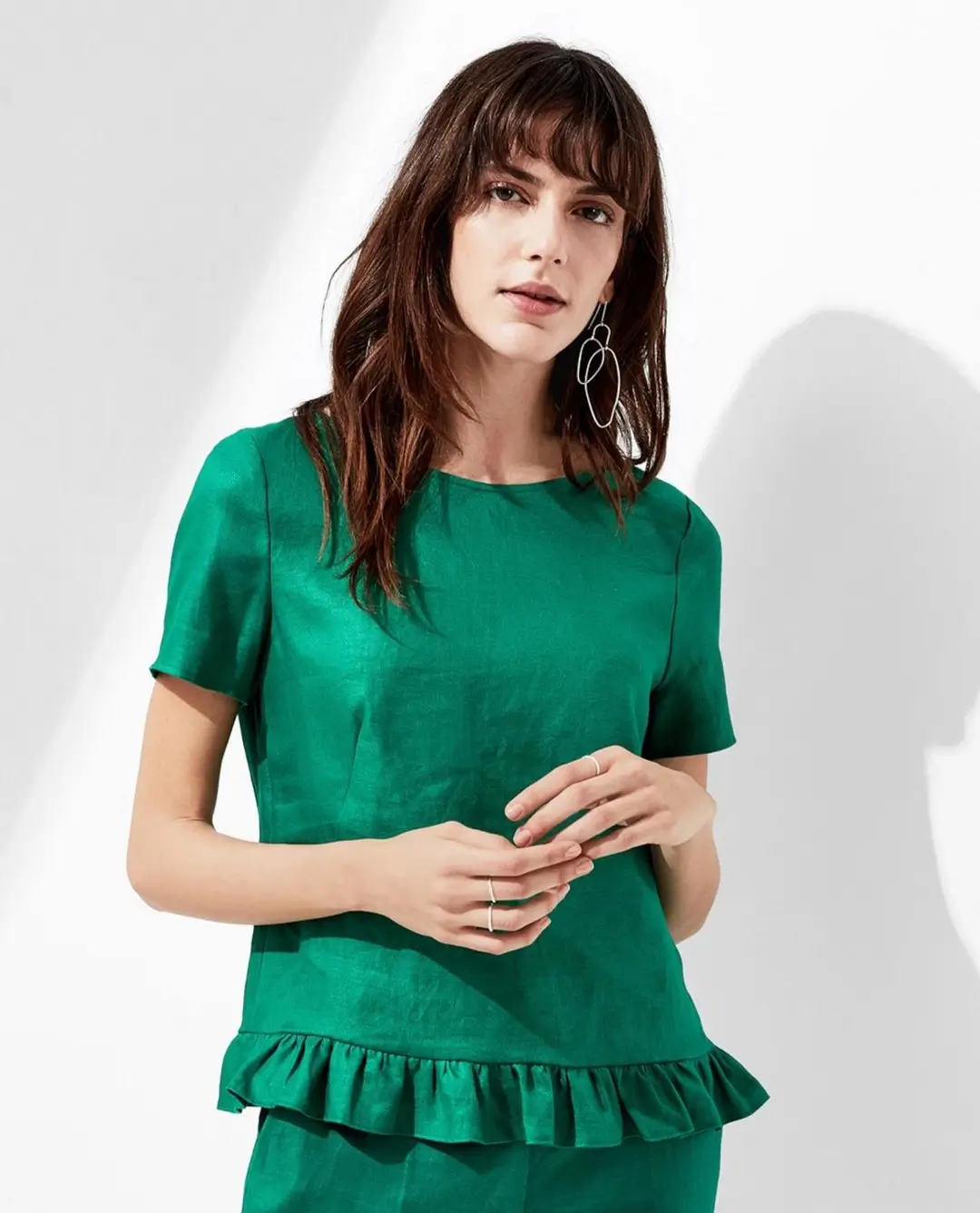 summer business casual outfit 2026 Unexpected Green That Feels Fresh and Polished