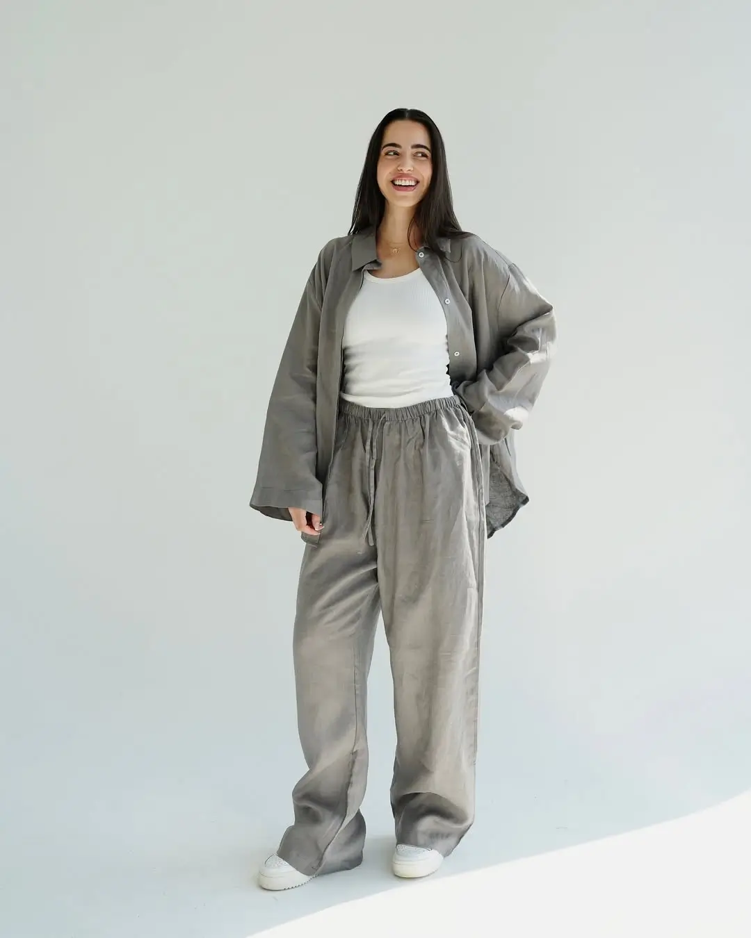 summer clothes essentials 2026 Relaxed Linen Sets The Quiet Power of Oversized Basics