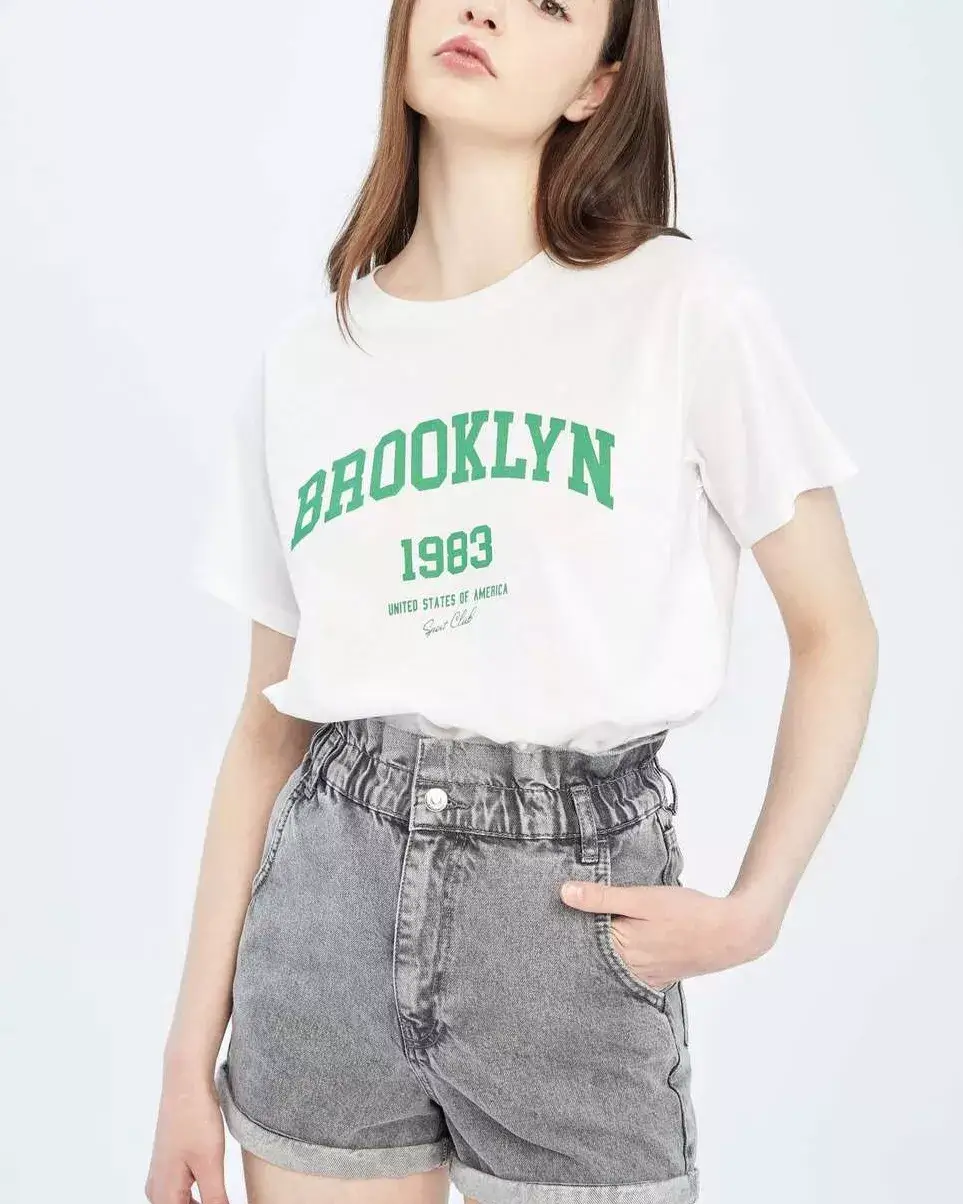 summer denim shorts 2026 Sporty Vintage Energy with a Modern Twist