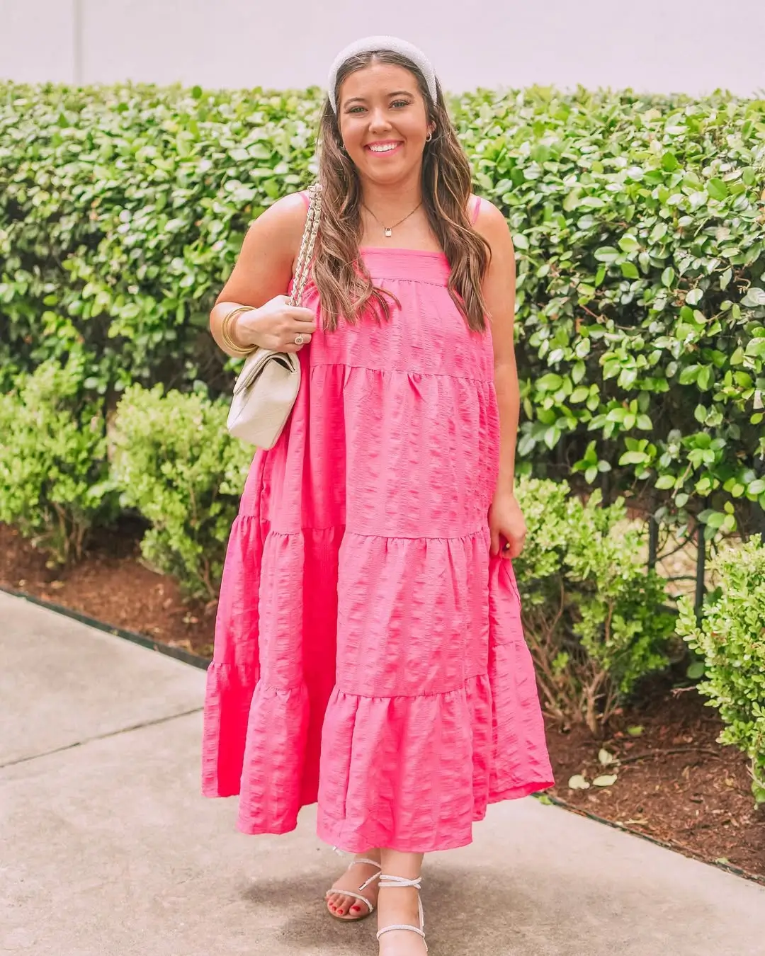 summer flowy maxi dresses 2026 Bold Pink Energy The Effortless Confidence Dress
