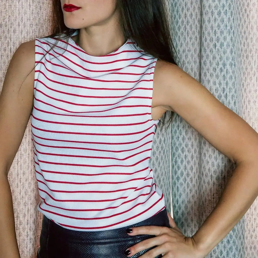 summer sleeveless tops 2026 Classic Stripes, But Make Them Parisian
