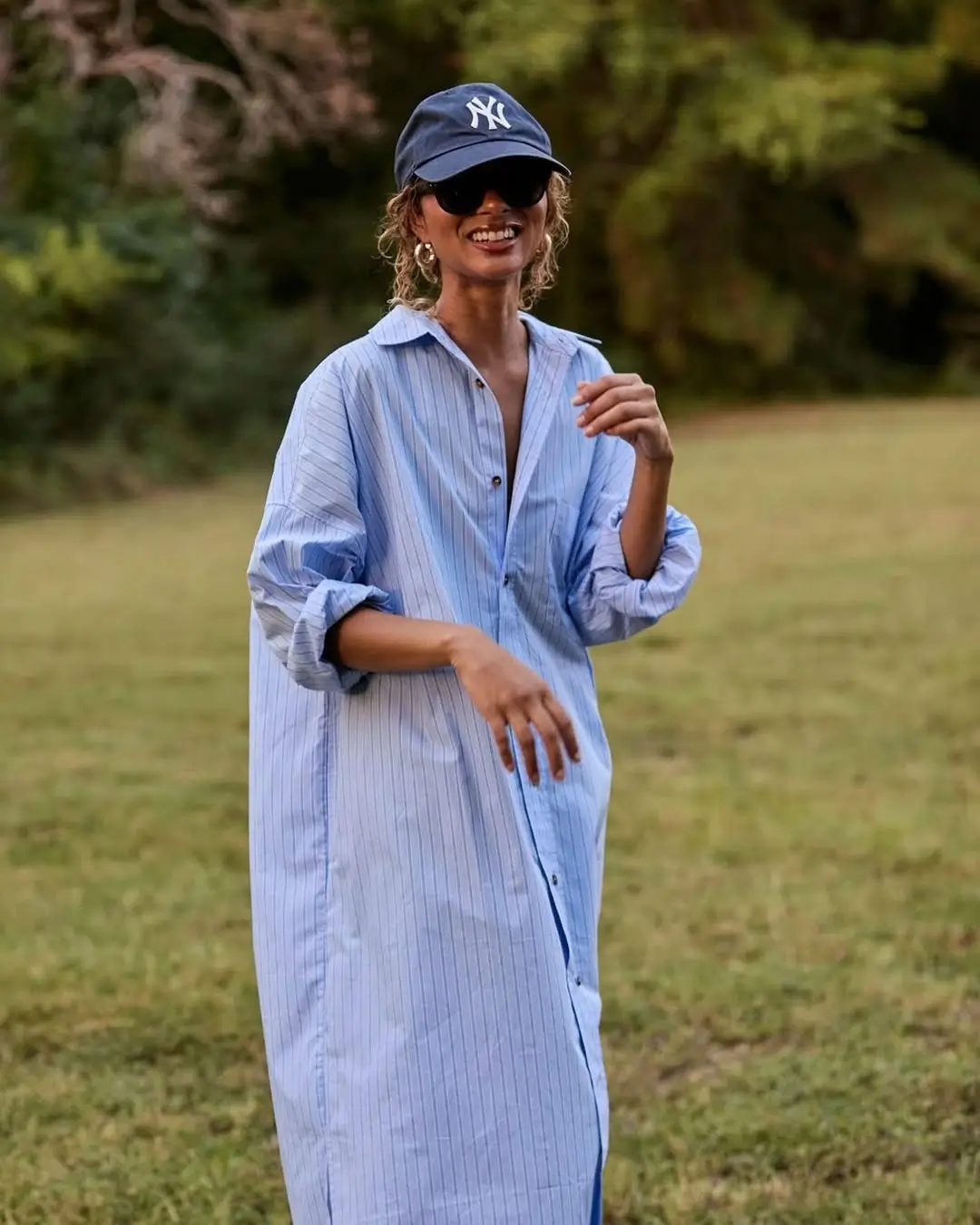 summer sundresses 2026 That Borrowed-From-Him Shirt Dress Energy