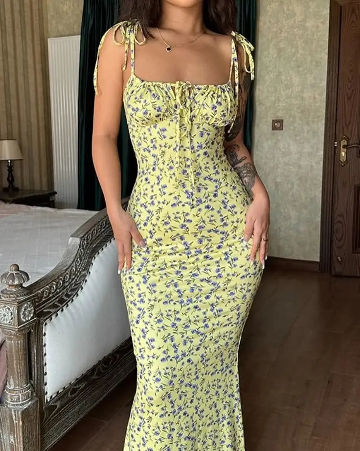 summer sundresses 2026 That Second-Skin Floral Fit That Changes Everything