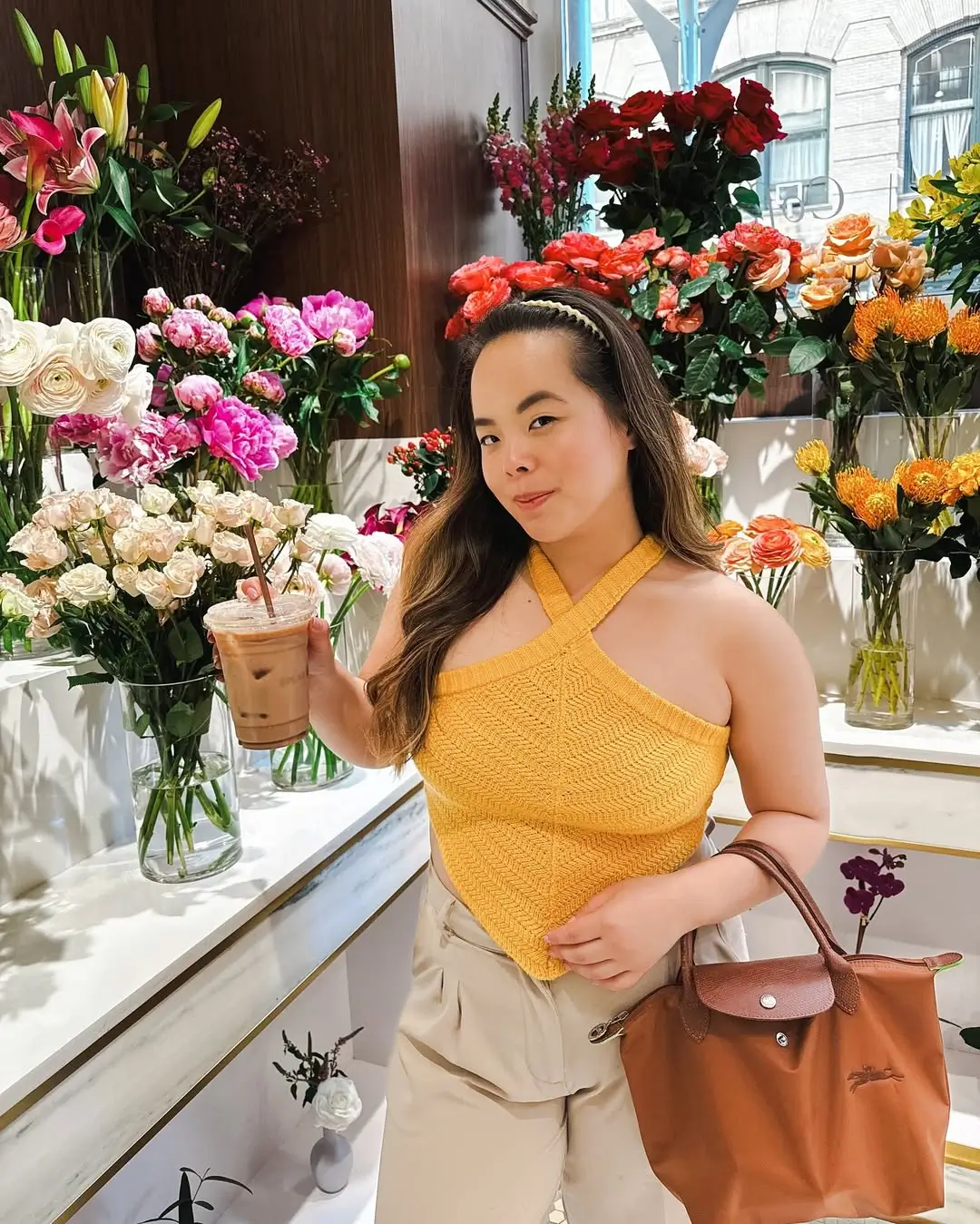 summer tops outfit 2026 The Yellow Knit Halter That Feels Like Golden Hour