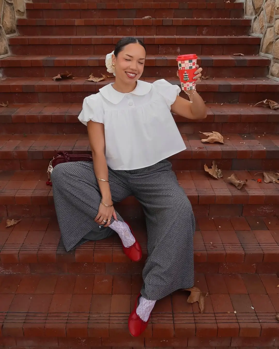 summer tops outfit 2026 The Playful White Blouse That Brings Back a Little Joy
