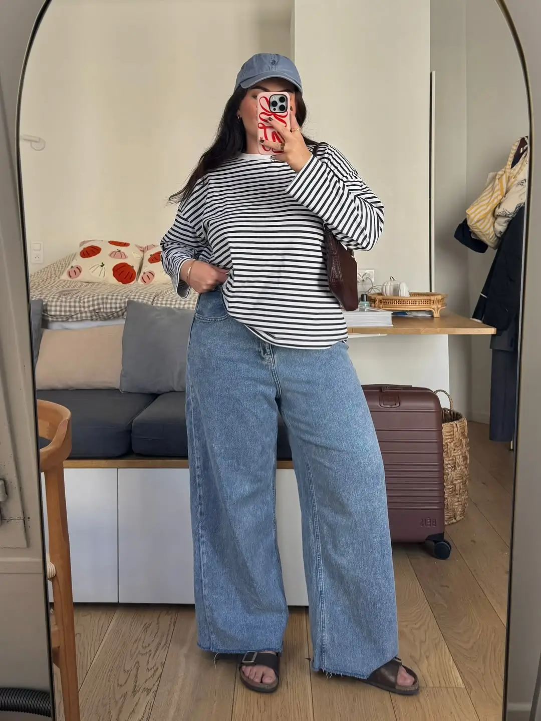trendy midsize outfits summer 2026 Classic Stripes and Denim That Always Deliver