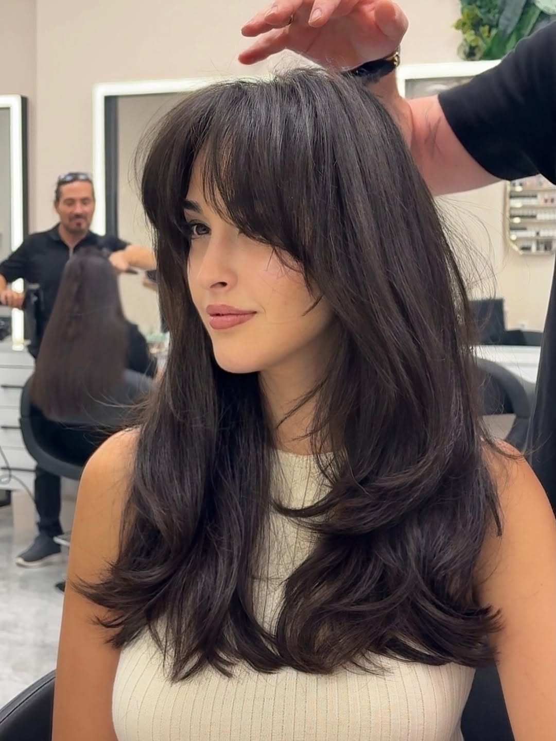 versatile summer haircut 2026 Long Layered Cut with Airy Face Framing