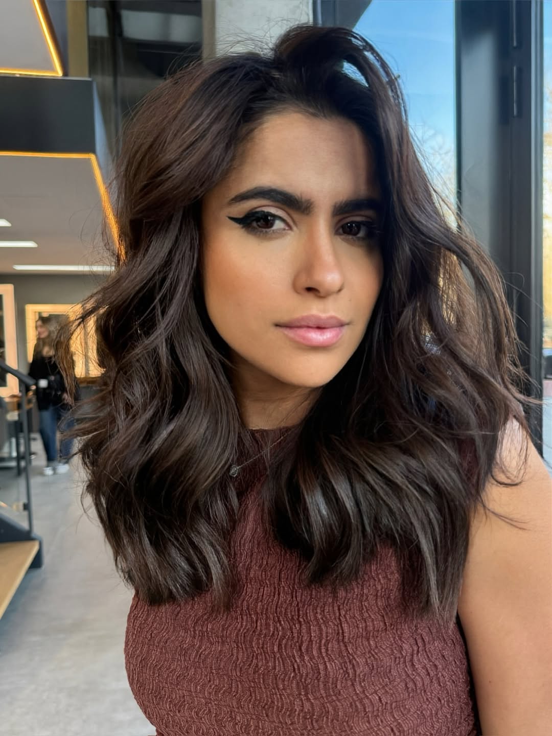 versatile summer haircut 2026 Polished Volume for Modern Medium Length