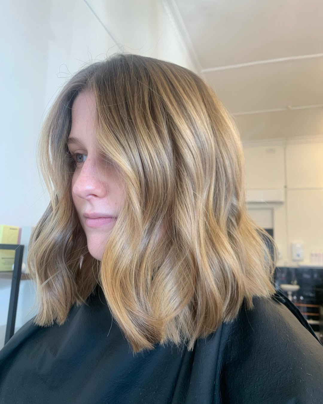 versatile summer haircut 2026 Soft Blonde Lob with Lived-In Texture