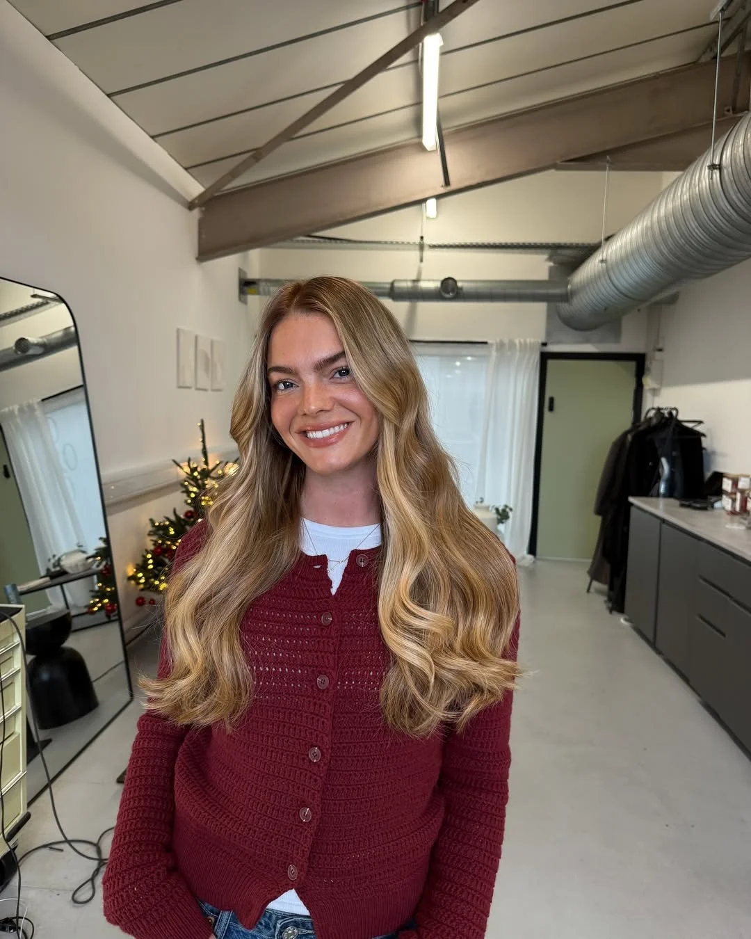 bright summer apricot blonde hair color 2026 Soft Apricot Blonde with Lived-In California Glam