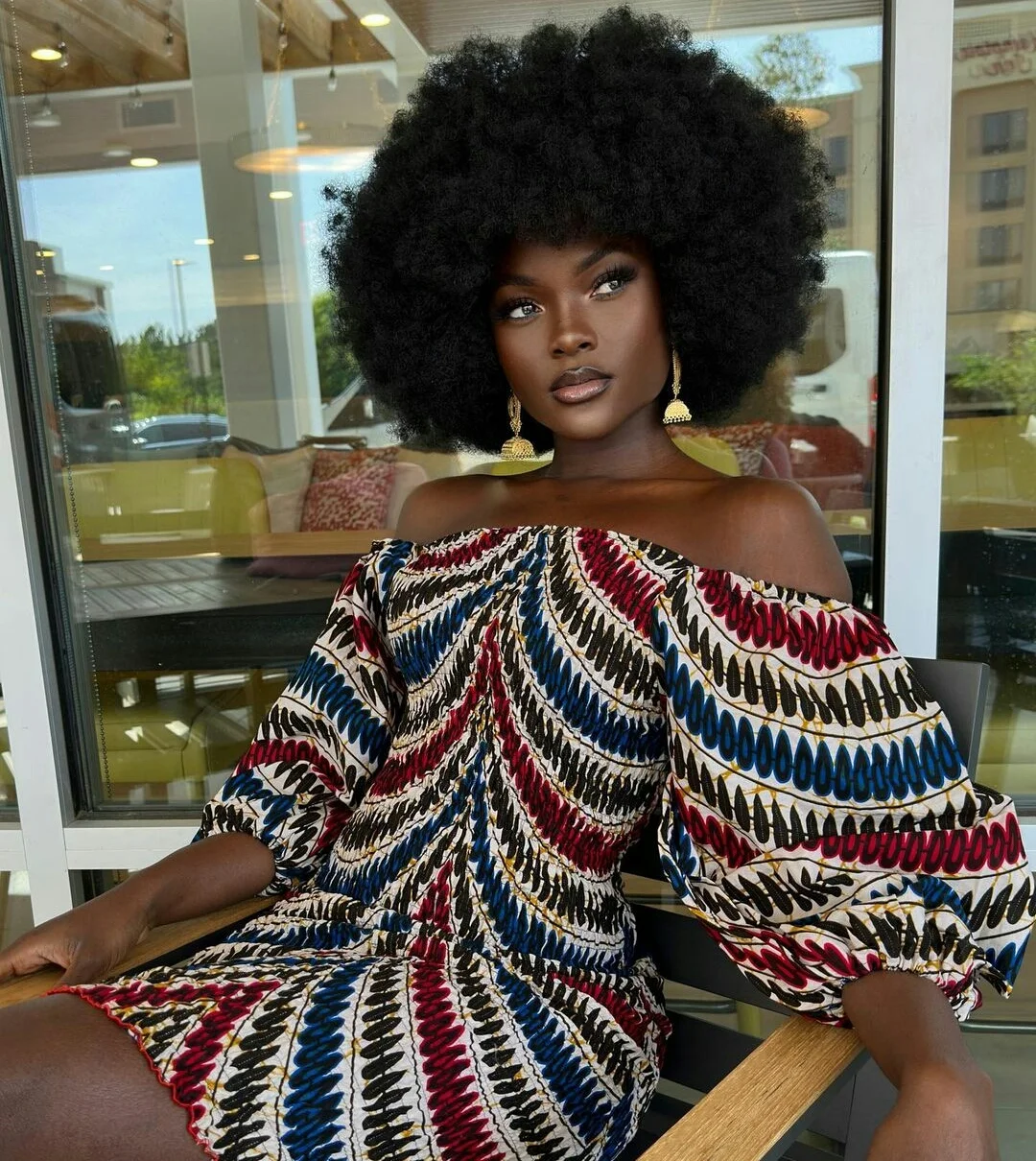 chestnut summer hair color for dark skin 2026 Soft Natural Afro With True Espresso Depth