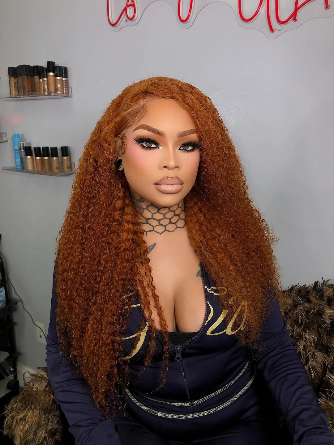 chestnut summer hair color for dark skin 2026 Burnished Copper Chestnut With Soft Defined Texture