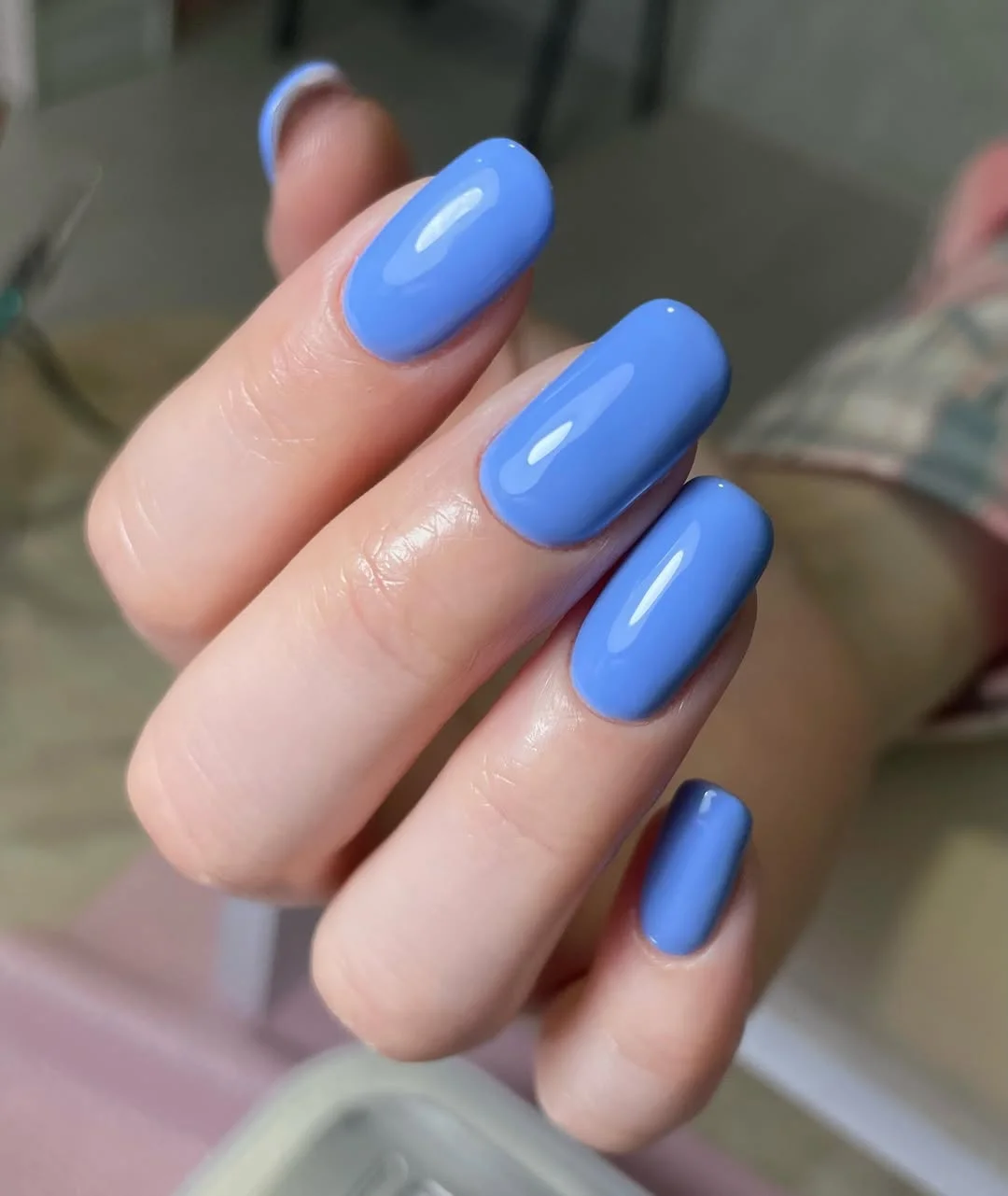 funky summer nails 2026 Blueberry Milk Simplicity
