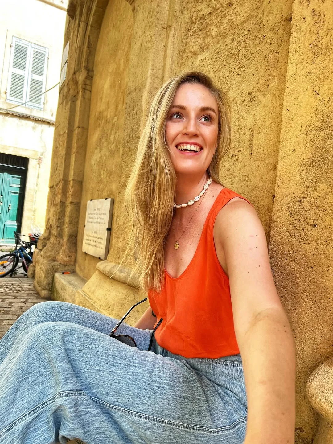 June Outfits Ideas for women 2026 Bright Orange Tops That Instantly Wake Up Summer Denim