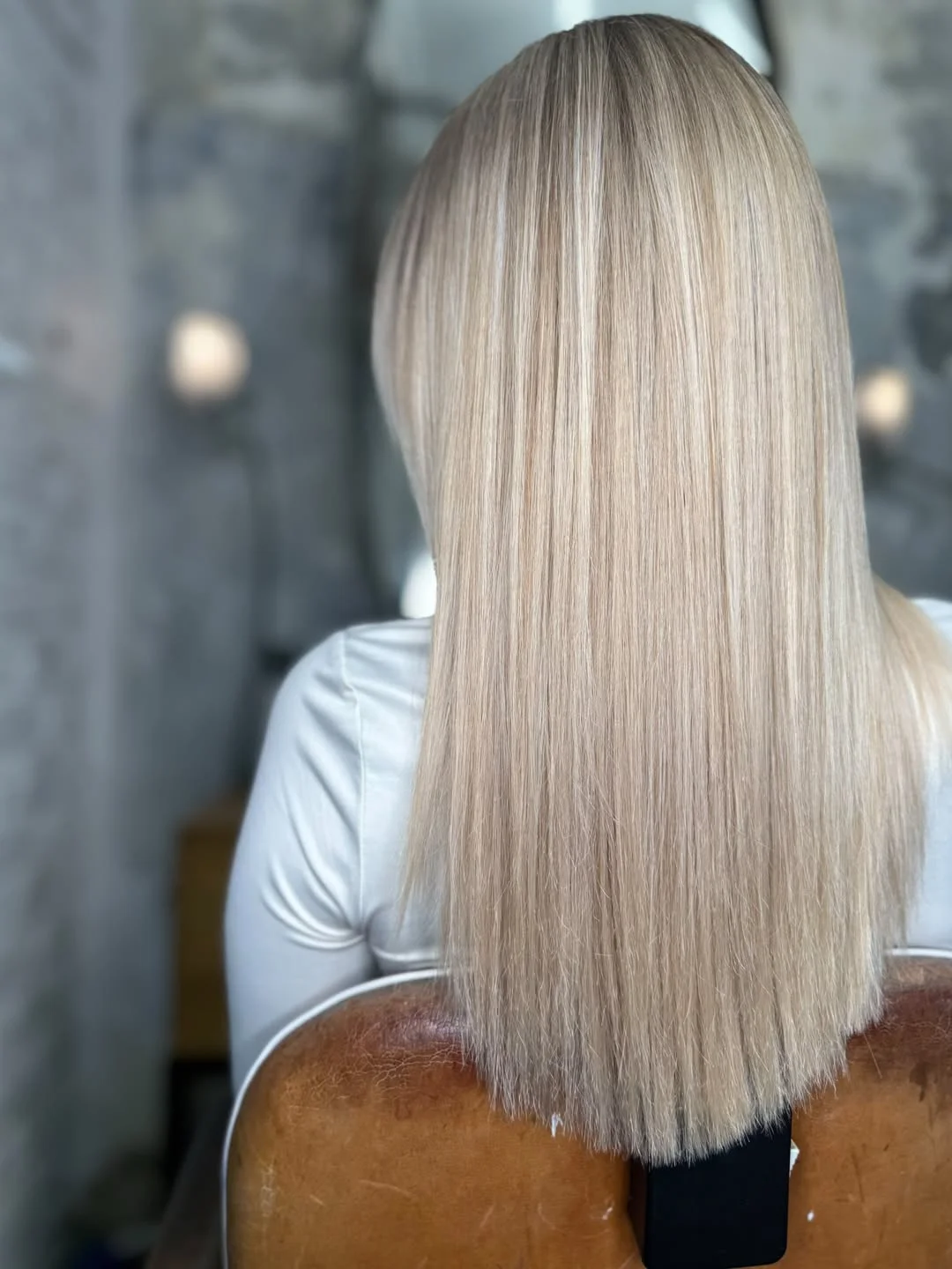 light summer ash blonde hair color 2026 Soft Beige Ash Blonde With Satin Straight Texture