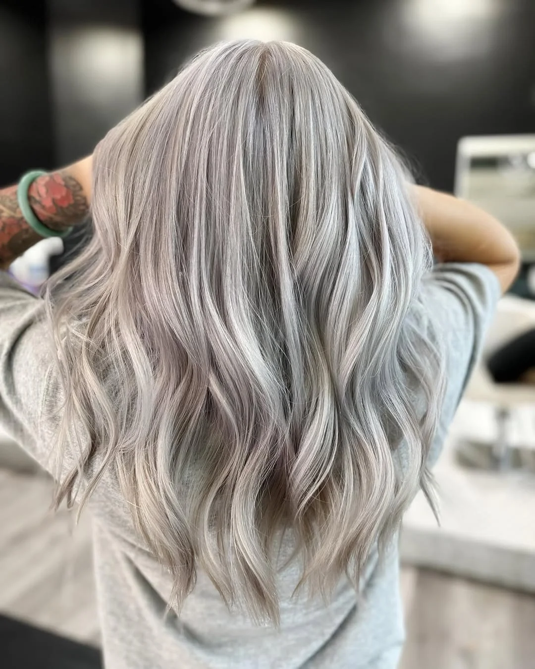 light summer ash blonde hair color 2026 Smoky Beige Ash Blonde With Airy Texture