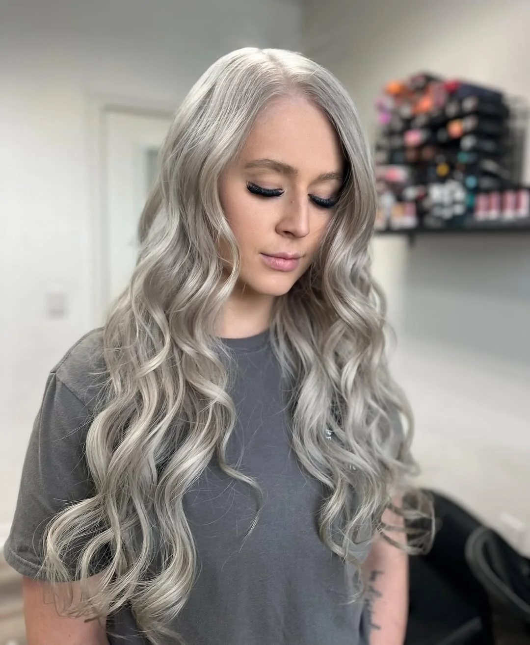 light summer ash blonde hair color 2026 Ice Cream Ash Blonde With Ethereal Shine