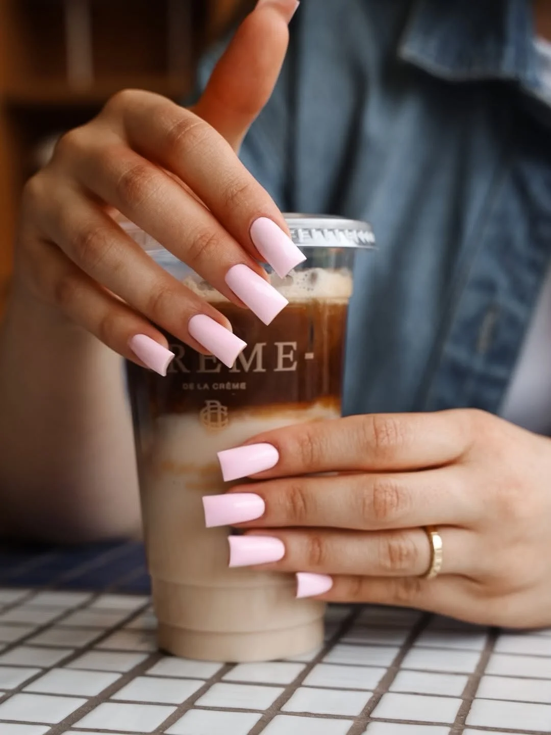 light summer nails 2026 Soft Baby Pink Square Nails That Always Look Expensive