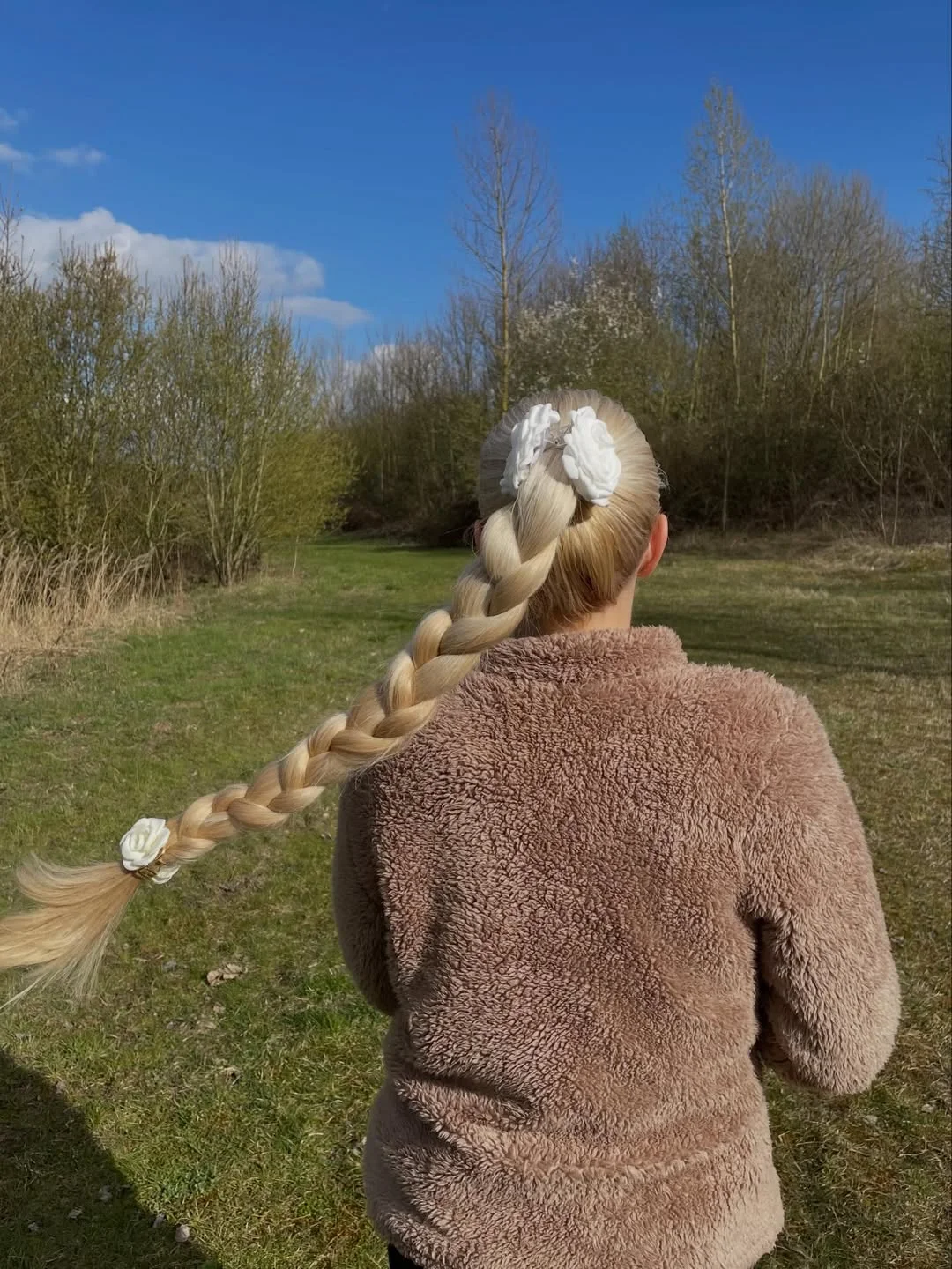 natural summer quick hairstyles 2026 Extra-Long Statement Braid for Effortless Days